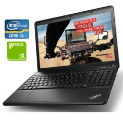 Ноутбук Lenovo ThinkPad E540 / 15.6" (1920x1080) TN / Intel Core i5-4340M (2 (4) ядра по 2.9 - 3.6 GHz) / 8 GB DDR3 / 750 GB HDD / nVidia GeForce GT 740M, 2 GB GDDR3, 64-bit / WebCam / DVD-ROM