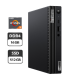 Неттоп Lenovo Thinkcentre m75q Gen2 USFF / AMD Ryzen 5 4650GE (6 (12) ядер по 3.3 - 4.2 GHz) / 16 GB DDR4 / 512 GB SSD / AMD RX Vega 7 / USB 3.1 / Wi-Fi / Блок питания в комплекте купить