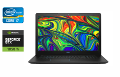 Ігровий ноутбук Dell G3 3779 / 17.3" (1920x1080) IPS / Intel Core i7-8750H (6 (12) ядер по 2.2 - 4.1 GHz) / 16 GB DDR4 / 480 GB SSD / nVidia GeForce GTX 1050 Ti, 4 GB GDDR5, 128-bit / WebCam