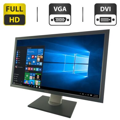 Монитор Dell Professional P2411H / 24" (1920x1080) TN / VGA, DVI / Кабель питания