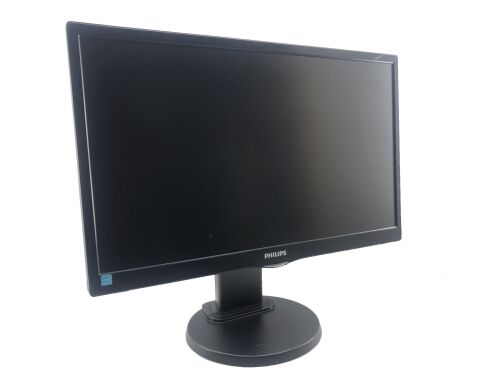 Монитор Philips 223V5L / 22" (1920x1080) TN / VGA, DVI / VESA 100x100 + Кабель питания