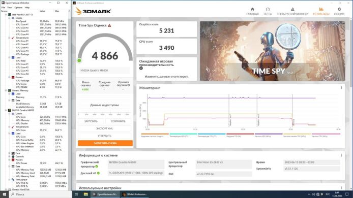 Дискретна відеокарта nVidia Quadro M6000, 12 GB GDDR5, 384-bit / DVI, DisplayPort