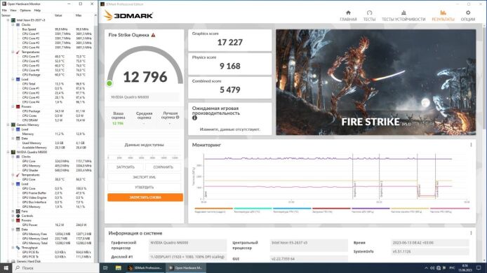 Дискретна відеокарта nVidia Quadro M6000, 12 GB GDDR5, 384-bit / DVI, DisplayPort