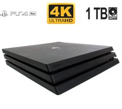 Игровая консоль Sony Playstation PS4 Pro CUH-7015B / AMD Jaguar x86-64 (8 ядер по 2.13 GHz) / 8 GB GDDR5 / 1000 GB HDD / AMD Radeon GPU, 8 GB GDDR5, 256-bit / Blu-Ray / Wi-Fi