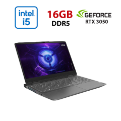 Игровой ноутбук Lenovo LOQ 15IRH8 / 15.6" (1920x1080) IPS / Intel Core i5-13420H (8 (12) ядер по 2.1 - 4.6 GHz) / 16 GB DDR5 / 960 GB SSD / nVidia GeForce RTX 3050, 6 GB GDDR6, 96-bit / WebCam