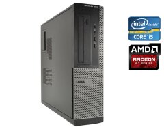Ігровий ПК Dell Optiplex 3010 SFF / Intel Core i5-2310 (4 ядра по 2.9 - 3.2 GHz) / 8 GB DDR3 / 120 GB SSD + 500 GB HDD / AMD Radeon R7 250, 2 GB GDDR3, 128-bit / Win 10
