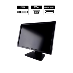 Монитор HP Z24i / 24" (1920x1200) IPS / VGA, DVI, DisplayPort, USB / VESA 100x100 + Кабель питания