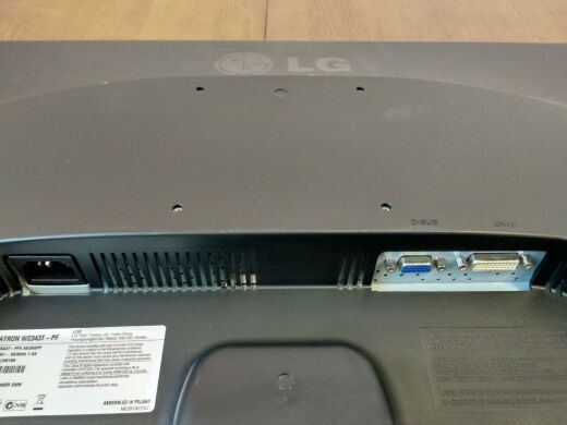 Монитор LG Flatron W2343T-PF / 23" (1920x1080) TN+film / DVI, VGA / VESA 100x100 Монитор LG Flatron W2343T-PF / 23" (1920x1080) TN+film / DVI, VGA / VESA 100x100