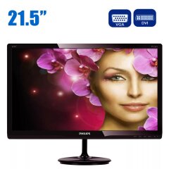 Монитор Philips 227E / 21.5" (1920x1080) IPS / VGA, DVI 