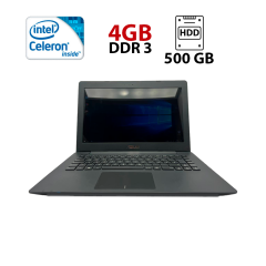 Ноутбук Asus F453S / 14" (1366x768) TN / Intel Celeron N3050 (2 ядра по 1.6 - 2.16 GHz) / 4 GB DDR3 / 500 GB HDD / Intel HD Graphics / WebCam / Windows 10