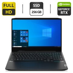 Новий ігровий ноутбук Lenovo IdeaPad Gaming 3 15IHU6 / 15.6" (1920x1080) IPS / Intel Core i5-11300H (4 (8) ядра по 2.6 - 4.4 GHz) / 8 GB DDR4 / 256 GB SSD / nVidia GeForce RTX 3050, 4 GB GDDR6, 128-bit / WebCam / HDMI