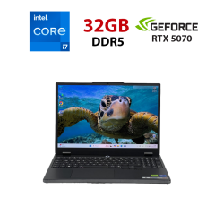 Новый игровой ноутбук Lenovo Legion 5 15IRX10 / 15.1" (2560x1600) OLED / Intel Core i7-13650HX (14 (20) ядер по 2.6 - 4.9 GHz) / 32 GB DDR5 / 960 GB SSD / nVidia GeForce RTX 5070, 8 GB GDDR7, 128-bit / WebCam