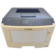Принтер Lexmark MS510dn / Лазерная монохромная печать / 1200x1200 dpi / A4 / 46 стр/мин / USB 2.0, Ethernet, Wi-Fi / Дуплекс / Кабели в комплекте