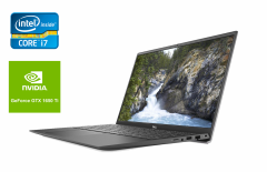 Игровой ноутбук Б-класс Dell Vostro 7500 / 15.6" (1920x1080) IPS / Intel Core i7-10750H (6 (12) ядер по 2.6 - 5.0 GHz) / 16 GB DDR4 / 512 GB SSD / nVidia GeForce GTX 1650 Ti, 4 GB GDDR6, 128-bit / WebCam / TouchID / Windows 10