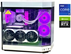 Новий ігровий ПК Hyte Y60 Black-White Tower / Intel Core i9-12900K (16 (24) ядер по 2.4 - 5.2 GHz) / 32 GB DDR5 / 1000 GB SSD / nVidia GeForce RTX 4090, 24 GB GDDR6X, 384-bit / 1000W