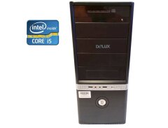 ПК Б-класс Delux Tower / Intel Core i5-2400 (4 ядра по 3.1 - 3.4 GHz) / 8 GB DDR3 / 128 GB SSD / Intel HD Graphics 2000 / 350W