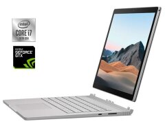 Игровой ультрабук-трансформер Б-класс Microsoft Surface Book 3 / 15.0" (3240x2160) IPS Touch / Intel Core i7-1065G7 (4 (8) ядра по 1.3 - 3.9 GHz) / 32 GB DDR4 / 500 GB SSD NVMe / nVidia GeForce GTX 1660 Ti Max-Q, 6 GB GDDR6, 192-bit / WebCam