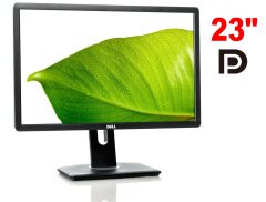 Монитор Dell UltraSharp U2312H / 23" (1920x1080) IPS / 4x USB 2.0, 1x USB Type-B, 1x DisplayPort, 1x DVI, 1x VGA / VESA 100x100