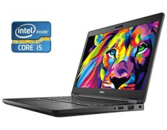 Ультрабук Dell Latitude 5480 / 14" (1920x1080) IPS Touch / Intel Core i5-6300HQ (4 ядра по 2.3 - 3.2 GHz) / 8 GB DDR4 / 256 GB SSD / Intel HD Graphics 530 / WebCam
