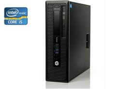 ПК HP ProDesk 600 G1 SFF / Intel Core i5-4570 (4 ядра по 3.2 - 3.6 GHz) / 8 GB DDR3 / 500 GB HDD / Intel HD Graphics 4600 / DVD-RW / Win 10 Pro