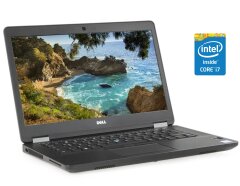 Ультрабук Dell Latitude E5470 / 14" (1366x768) TN / Intel Core i7-6600U (2 (4) ядра по 2.6 - 3.4 GHz) / 8 GB DDR3 / 240 GB SSD / Intel HD Graphics 520 / WebCam / Win 10 Pro