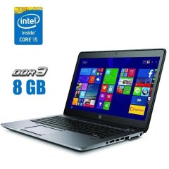 Ультрабук HP EliteBook 840 G2 / 14" (1920x1080) IPS / Intel Core i5-5300U (2 (4) ядра по 2.3 -2.9 GHz) / 8 GB DDR3 / 120 GB SSD / Intel HD Graphics 5500 / WebCam