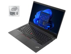 Ноутбук Lenovo ThinkPad E14 / 14" (1920x1080) IPS / Intel Core i5-10210U (4 (8) ядра по 1.6 - 4.2 GHz) / 16 GB DDR4 / 256 GB SSD M.2 / Intel UHD Graphics / WebCam / Win 10 Pro
