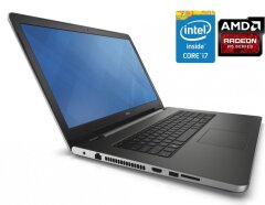 Игровой ноутбук Dell Inspiron 5759 / 17.3" (1920x1080) TN / Intel Core i7-6500U (2 (4) ядра по 2.5 - 3.1 GHz) / 8 GB DDR4 / 480 GB SSD / AMD Radeon R5 M335, 4 GB DDR3, 64-bit / WebCam / DVD-ROM
