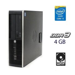 Системный блок HP 6300 SFF / Intel Core i5-3470s (4 ядра по 2.9 - 3.6 GHz) / 4 GB DDR3 / 320 GB HDD