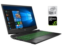 Игровой ноутбук HP Pavilion Gaming 15-dk1056wm / 15.6" (1920x1080) IPS / Intel Core i5-10300H (4 (8) ядра по 2.5 - 4.5 GHz) / 8 GB DDR4 / 256 GB SSD / nVidia GeForce GTX 1650, 4 GB GDDR5, 128-bit / WebCam