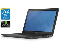 Игровой ноутбук Dell Latitude 3550 / 15.6" (1366x768) TN / Intel Core i7-5500U (2 (4) ядра по 2.4 - 3.0 GHz) / 8 GB DDR3 / 480 GB SSD / nVidia GeForce 830M, 2 GB GDDR3, 64-bit / WebCam / Win 10 Pro