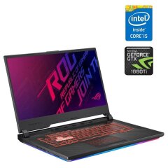 Ігровий ноутбук Asus ROG Strix G531GU-AL064T / 15.6" (1920x1080) IPS / Intel Core i5-9300H (4 (8) ядра по 2.4 - 4.1 GHz) / 8 GB DDR4 / 512 GB SSD / nVidia GeForce GTX 1660 Ti, 6 GB GDDR6, 192-bit 