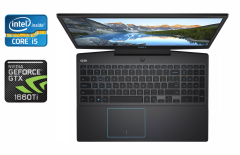 Игровой ноутбук Dell G3 3590 / 15.6" (1920x1080) IPS / Intel Core i5-9300H (4 (8) ядра по 2.4 - 4.1 GHz) / 16 GB DDR4 / 512 GB SSD / nVidia GeForce GTX 1660 Ti, 6 GB GDDR6, 192-bit / WebCam / Windows 10