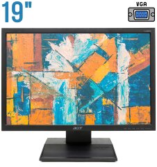 Монитор Acer V193W / 19" (1440x900) TN+film / VGA / VESA 100x100