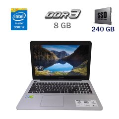 Ноутбук Asus P2520LA-XB71 / 15.6" (1366x768) TN LED / Intel Core i7-5500U (2 (4) ядра по 2.4 - 3.0 GHz) / 8 GB DDR3 / 240 GB SSD / WebCam / DVD-RW / USB 3.0 / HDMI