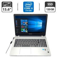 Ноутбук Б-класс Acer Medion E6418 / 15.6" (1366x768) TN / Intel Core i5-5257U (2 (4) ядра по 2.7 - 3.1 GHz) / 6 GB DDR3 / 120 GB SSD / Intel Iris Graphics 6100 / WebCam / DVD-ROM / АКБ не держит