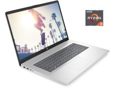 Ноутбук HP 17-cp2033dx / 17.3" (1600x900) TN / AMD Ryzen 3 7320U (4 (8) ядра по 2.4 - 4.1 GHz) / 8 GB DDR5 / 512 GB SSD M.2 / AMD Radeon 610M Graphics / WebCam / Win 11 Home