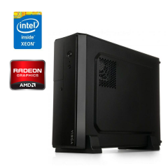 ПК Vinga CS313B SFF / Intel Xeon E5-2670 (8 (16) ядер 2.6 - 3.3 GHz) / 32 GB DDR3 / 240 GB SSD / AMD Radeon Pro WX 4100, 4 GB GDDR5, 128-bit / Win 10 Pro