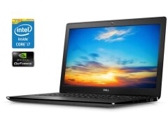 Ноутбук Б-класс Dell Latitude 3500 / 15.6" (1920x1080) TN / Intel Core i7-8565U (4 (8) ядра по 1.8 - 4.6 GHz) / 8 GB DDR4 / 256 GB SSD / nVidia GeForce MX130, 2 GB GDDR5, 64-bit / WebCam