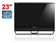 Моноблок Б-класс Lenovo ThinkCentre M93z / 23" (1920x1080) IPS / Intel Core i5-4590S (4 ядра по 3.0 - 3.7 GHz) / 8 GB DDR3 / 128 GB SSD + 500 GB HDD / Intel HD Graphics 4600 / WebCam / DVD-RW / Win 10 + беспроводная мышь