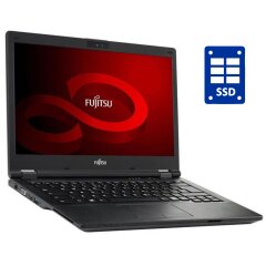 Ультрабук Б-класс Fujitsu LifeBook E548 / 14" (1920x1080) IPS / Intel Core i3-7130U (2 (4) ядра по 2.7 GHz) / 8 GB DDR4 / 256 GB SSD / Intel HD Graphics 620 / WebCam / Win 10 Pro