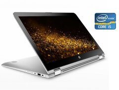 Ноутбук-трансформер HP Envy x360 m6-aq103ds / 15.6" (1920x1080) IPS Touch / Intel Core i5-7200U (2 (4) ядра по 2.5 - 3.1 GHz) / 16 GB DDR4 / 128 GB SSD M.2 + 1000 GB HDD / Intel HD Graphics 620 / WebCam
