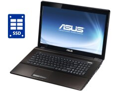 Ноутбук Asus K73E / 17.3" (1600x900) TN / Intel Core i3-2310M (2 (4) ядра по 2.1 GHz) / 8 GB DDR3 / 240 GB SSD / Intel HD Graphics 3000 / WebCam / DVD-ROM / Win 10 Pro