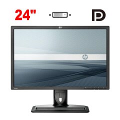 Монитор HP ZR24w / 24" (1920x1200) IPS / 1x DisplayPort, 1x DVI, 1x VGA, 4x USB / VESA 100x100