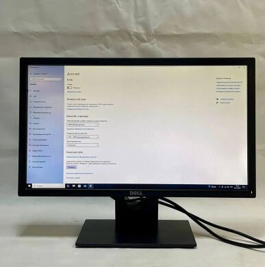 Монитор Б-класс Dell E2216HF Black / 22" (1920x1080) TN / VGA, DisplayPort + Кабель питания