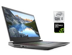 Ігровий ноутбук Б-клас Dell G15 5510 / 15.6" (1920x1080) IPS / Intel Core i5-10500H (6 (12) ядер по 2.5 - 4.5 GHz) / 8 GB DDR4 / 256 GB SSD / nVidia GeForce GTX 1650, 4 GB GDDR6, 128-bit / WebCam
