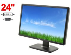 Монитор Dell P2412Hb / 24" (1920x1080) IPS / 1x DVI, 1x VGA, 2x USB 2.0, 1x USB Type-B / VESA 100x100 / Pivot