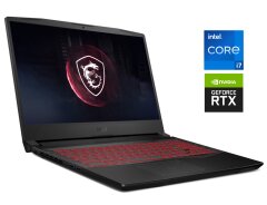 Ігровий ноутбук Б-клас MSI Pulse GL66 11UGKV / 15.6" (1920x1080) IPS / Intel Core i7-11800H (8 (16) ядер по 1.9 - 4.6 GHz) / 16 GB DDR4 / 512 GB SSD / nVidia GeForce RTX 3070, 8 GB GDDR6, 256-bit / WebCam / Win 11 Home