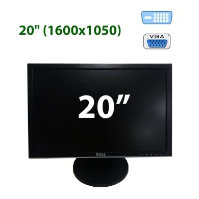 Dell 2007WFP / 20" (1600х1050) IPS CCFL / DVI-D, VGA, RCA, S-Video, USB Dell 2007WFP / 20" (1600х1050) IPS CCFL / DVI-D, VGA, RCA, S-Video, USB
