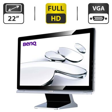 Монитор Б-класс BenQ E2200HDA / 22" (1920x1080) TN / VGA Монитор Б-класс BenQ E2200HDA / 22" (1920x1080) TN / VGA